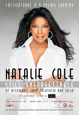 Concert Natalie Cole in Bucuresti