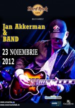 Concert Jan Akkerman la Hard Rock Cafe din Bucureşti