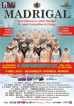 Turneu Corul Naţional Madrigal 2012