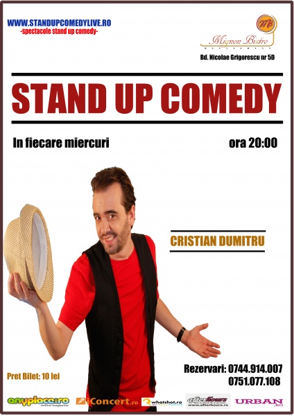 Stand Up Comedy Bucuresti 2015