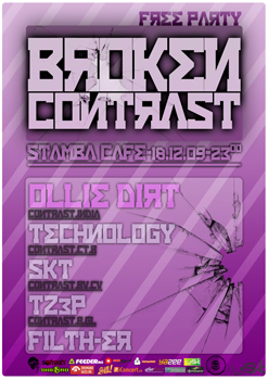 broken contrast copy