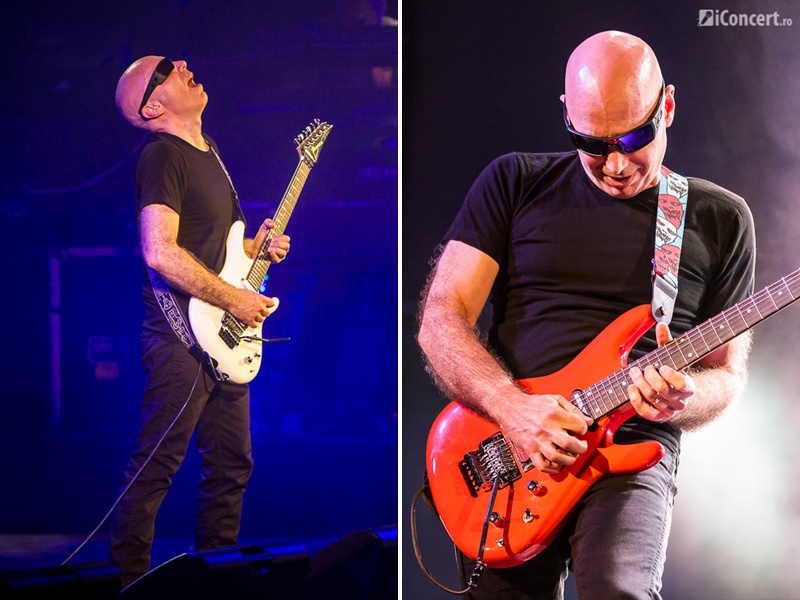 Joe Satriani la primul său concert de la Bucureşti - Foto: Daniel Robert Dinu / iConcert.ro