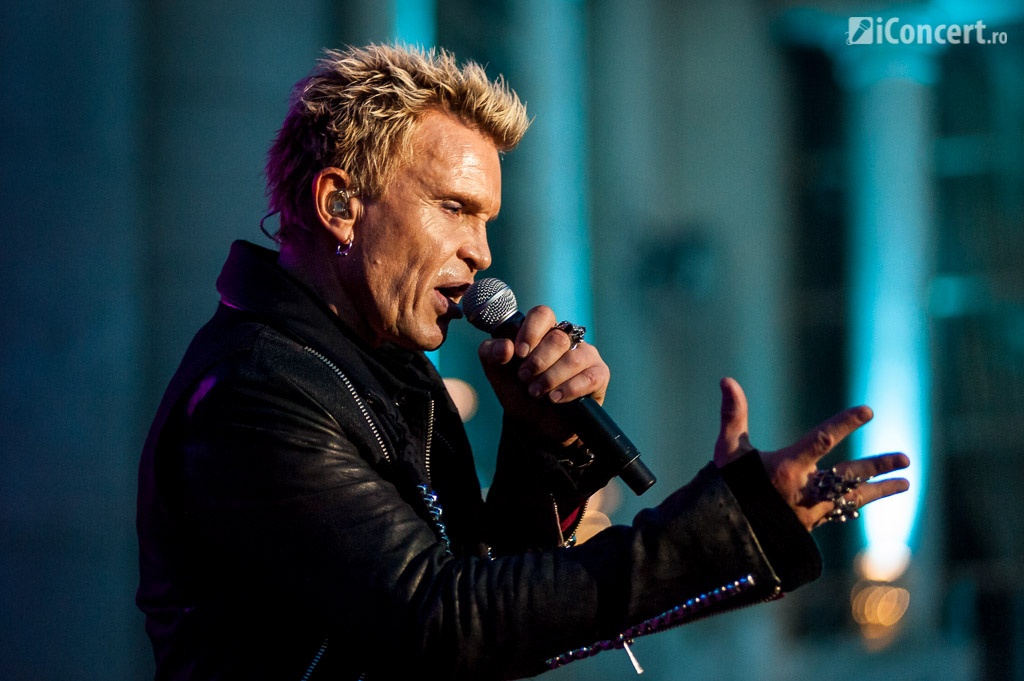 Billy Idol în concert la Bucureşti - Foto: Fabian Radu / iConcert.ro