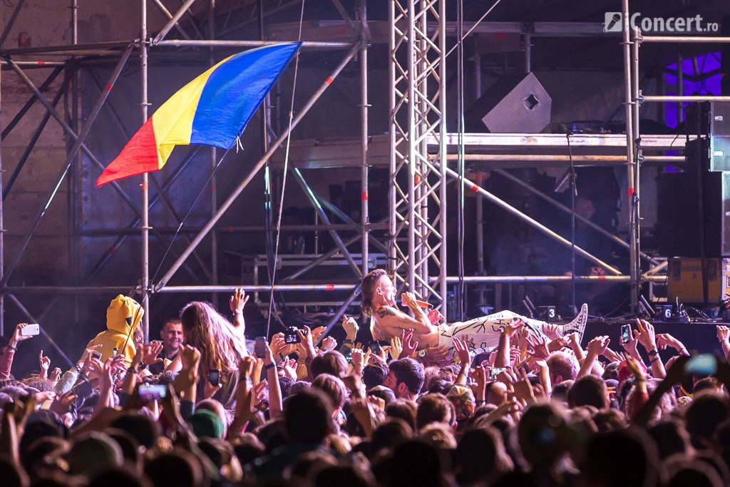 Die Antwoord la Electric Castle Festival 2014 - Foto: Daniel Robert Dinu / iConcert.ro