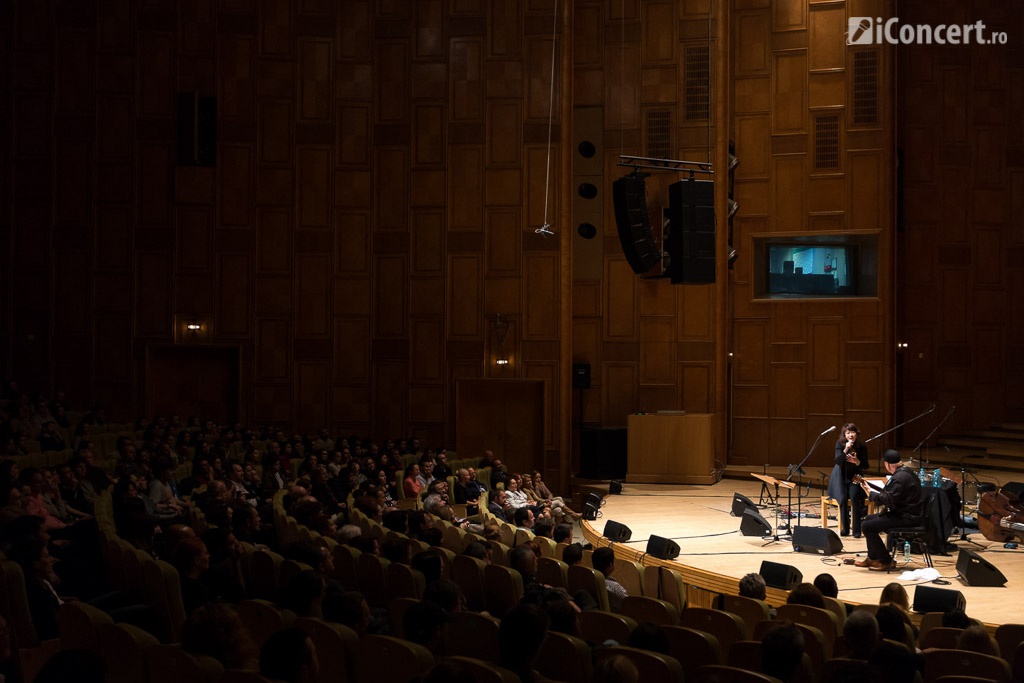 Youn Sun Nah în concert la Sala Radio - Foto: Daniel Robert Dinu / iConcert.ro