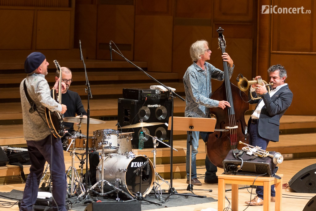 Paolo Fresu Devil Quartet pe scena Sălii Radio - Foto: Daniel Robert Dinu / iConcert.ro