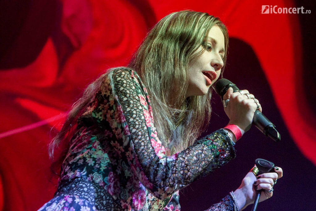 Dani Hellstrom, solista trupei Crimson Blue - Foto: Paul Voicu / iConcert.ro