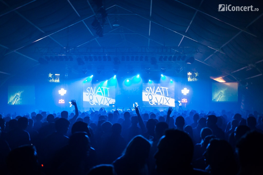 Snatt & Vix în deschiderea lui Markus Schulz la Bucureşti - Foto: Daniel Robert Dinu / iConcert.ro