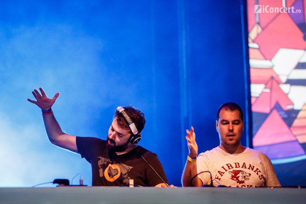 Snatt & Vix, în deschiderea lui Darude, la Bucureşti - Foto: Daniel Robert Dinu / iConcert.ro