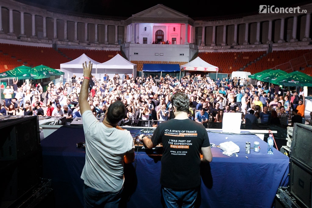 Snatt & Vix, în deschiderea lui Darude, la Bucureşti - Foto: Daniel Robert Dinu / iConcert.ro