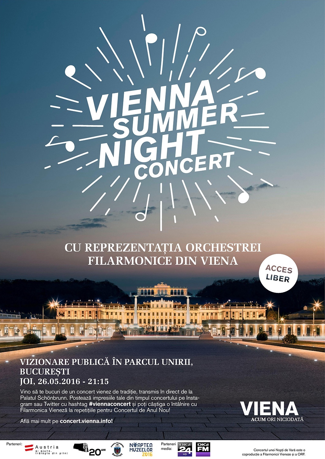 Un picnic nocturn cu soundtrack vienez - Vienna Summer Night Concert (P)