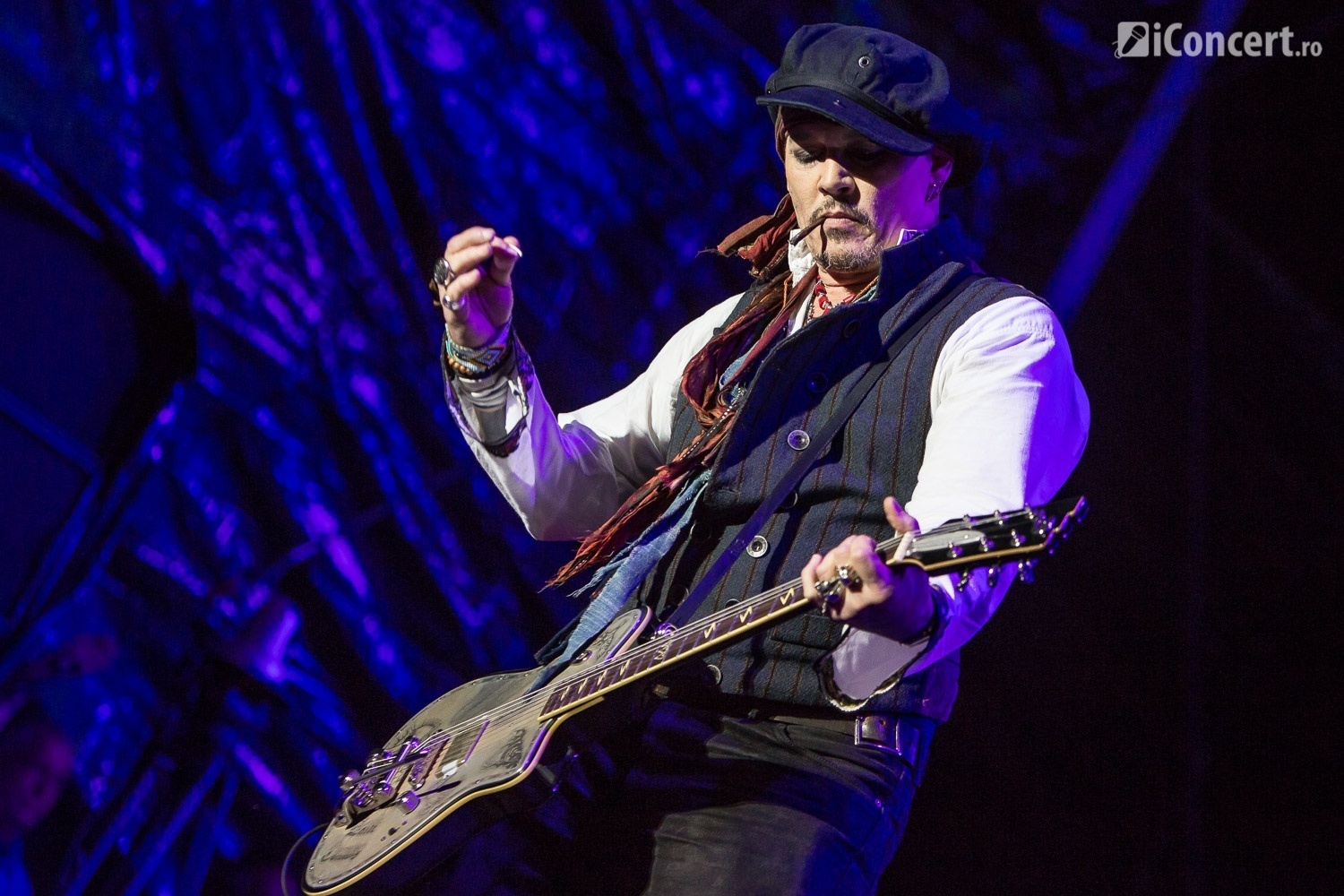 Johnny Depp - The Hollywood Vampires în concert la Bucureşti - Foto: Paul Voicu / iConcert.ro