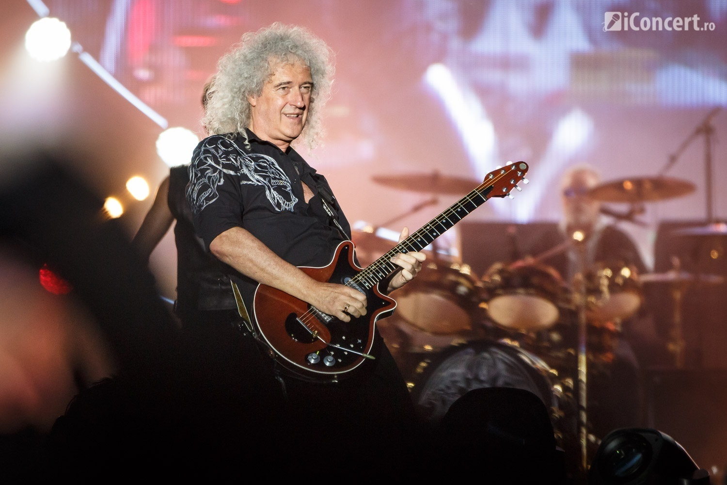 Brian May a oferit publicului un moment solo - Foto: Daniel Robert Dinu / iConcert.ro