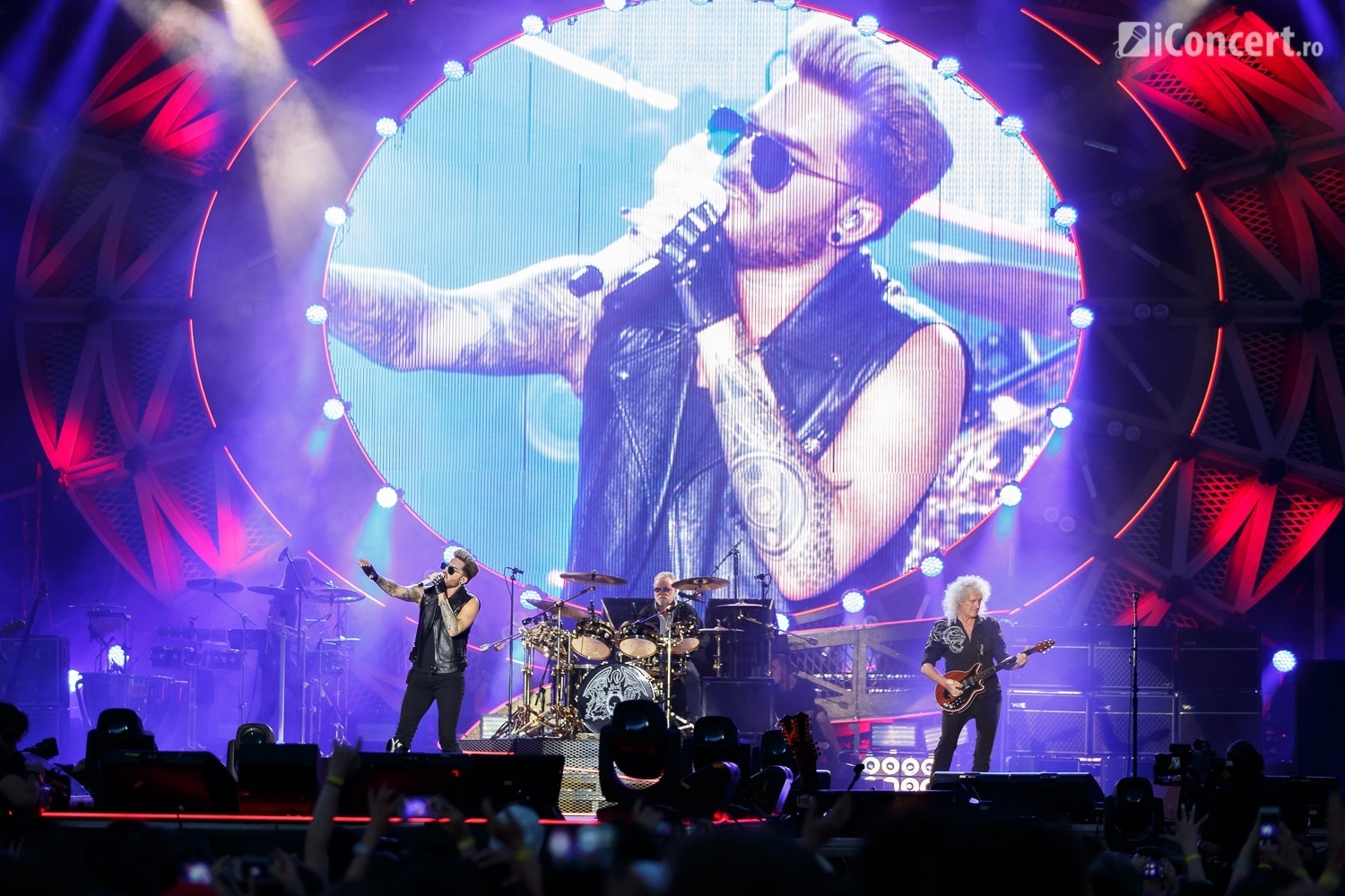 Queen + Adam Lambert în concert la Bucureşti - Foto: Daniel Robert Dinu / iConcert.ro