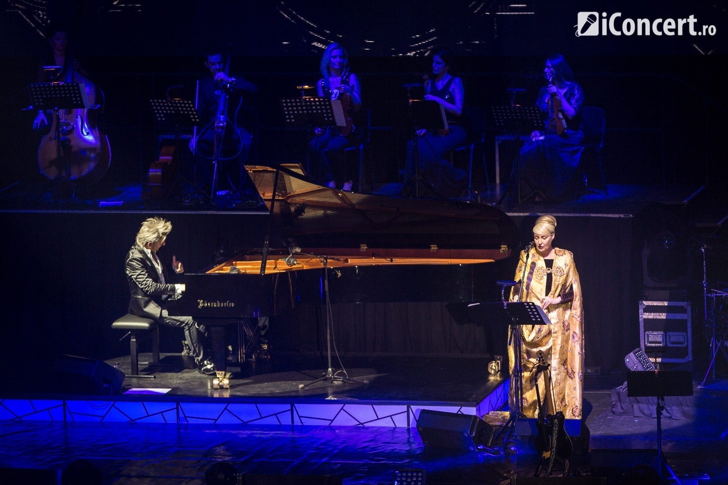 HAVASI, alături de Lisa Gerrard, în concert la Sala Palatului din Bucureşti - Foto: Daniel Robert Dinu / iConcert.ro